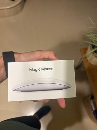 Magic Mouse Apple con caja y funda