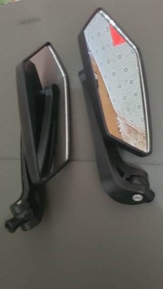 Espejos Moto Ala Ajustables