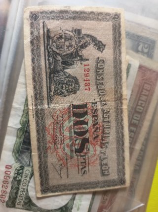 Billete 2 Pesetas Original