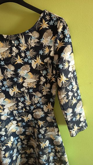 Vestido estampado floral