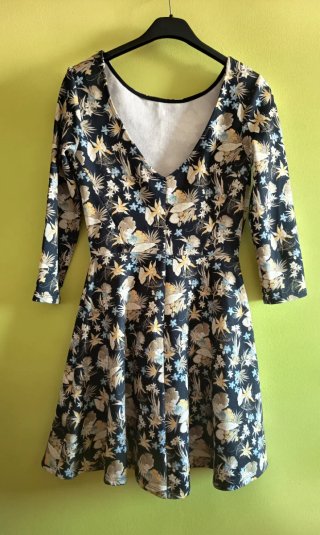 Vestido estampado floral