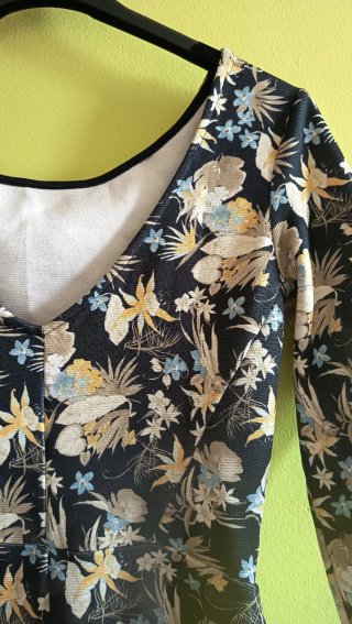 Vestido estampado floral