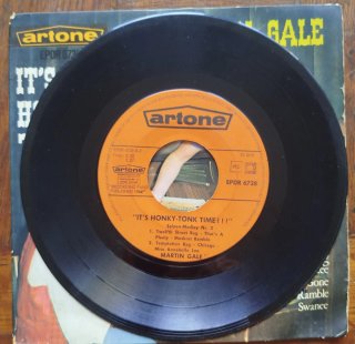 Vinilo EP Martin Gale It's Honky-Tonk Time! 1964