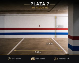 ALQUILER PLAZA DE GARAJE