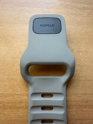 Apple Watch X Nomad 45mm. Lunar Gray Sport Band