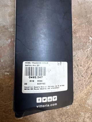 Vittoria Zaffiro Pro Home Trainer 26x1.1 NEUMATICO