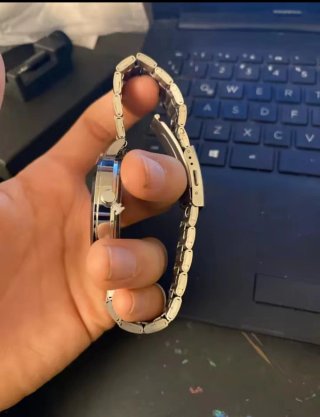 Reloj RUIGE Negro y Plateado de alta calidad