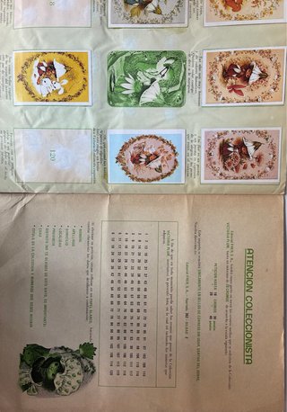 Álbum de cromos Victoria Plum