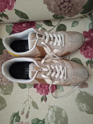 Zapatillas Munich Beige y Marrón