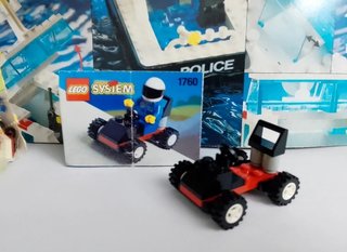 Lego System 1760 Coche Policía