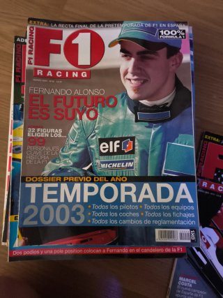 Colección revista F1 Racing.