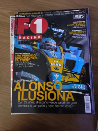 Colección revista F1 Racing.