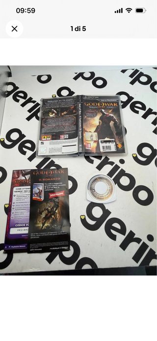 God of War Ghost of Sparta PSP - Gioco e Romanzo