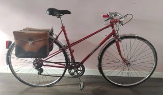 Bicicleta de paseo vintage