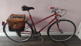 Bicicleta de paseo vintage
