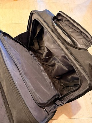 Maletín para portátil Samsonite negro con ruedas