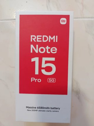 Redmi Note 15 Pro 5G Nuevo 8gb ram