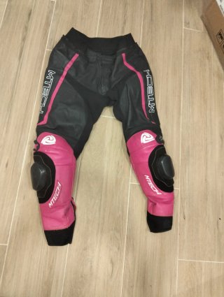 Mono de cuero para moto MTech (2 piezas)