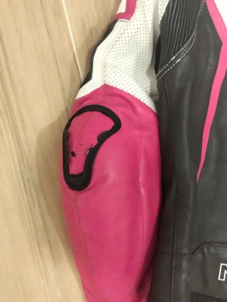Mono de cuero para moto MTech (2 piezas)