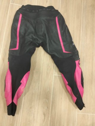 Mono de cuero para moto MTech (2 piezas)