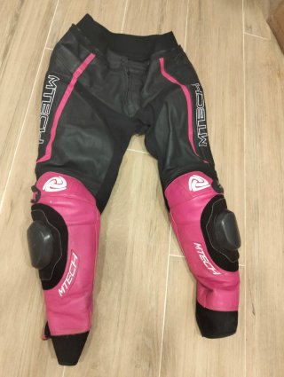 Mono de cuero para moto MTech (2 piezas)