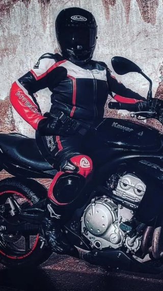 Mono de cuero para moto MTech (2 piezas)