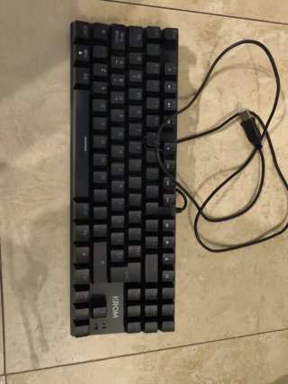 Teclado Mecánico Krom Kasik TKL RGB