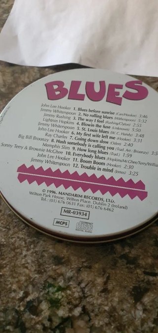 CD Blues 12 Grandes Exitos