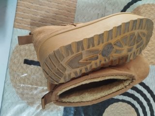 Botines marrones forrados talla 38