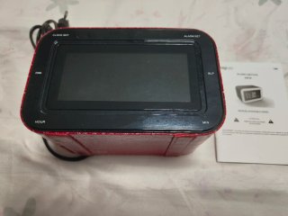 Radio despertador Bigben RR30 Rojo