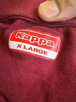 Polo Kappa Rojo Talla XL