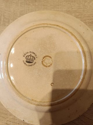 Plato antiguo Sargadelos con dos sellos