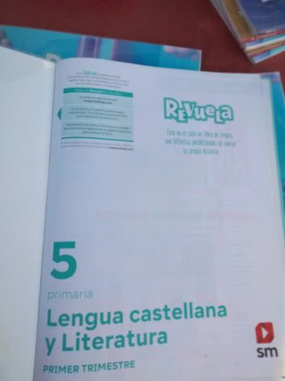 Lengua castellana y literatura, 5 Primaria Revuela