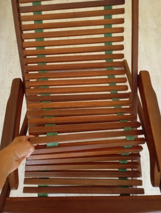 Hamaca de madera