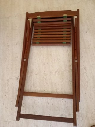 Hamaca de madera