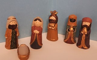 Portal de Belén Nacimiento Figuras Reyes