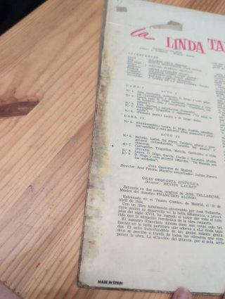 Vinilo La Linda Tapada - Dolores Cava