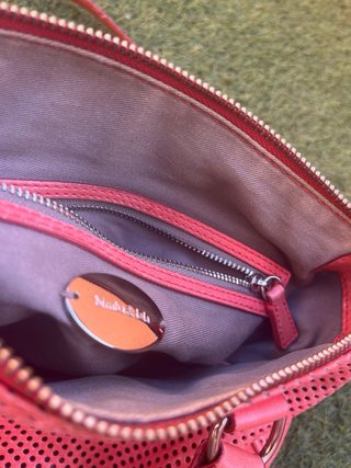 Bolso Bimba y Lola vintage color coral