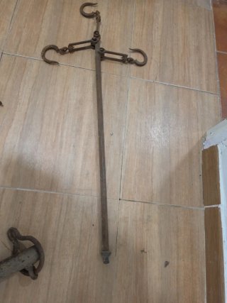 Balanza romana antigua