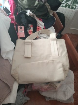 Bolso Zara Beige