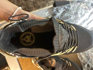 Zapatos Philipp Plein Sport Negro y Dorado