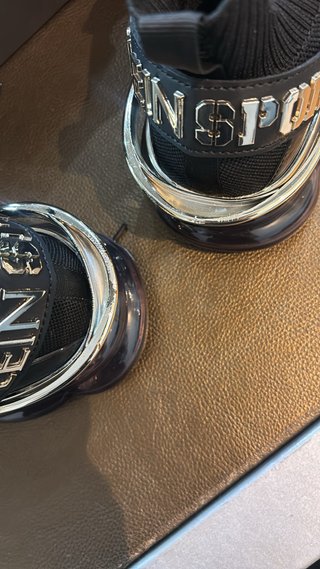 Zapatos Philipp Plein Sport Negro y Dorado