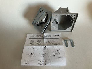 Caja protección/mecanismos+ Cubeta caja de suelo