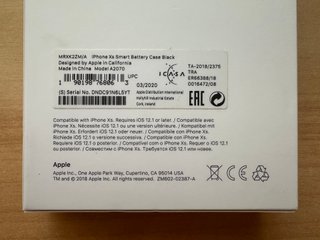 Apple iPhone XS Smart Battery Case