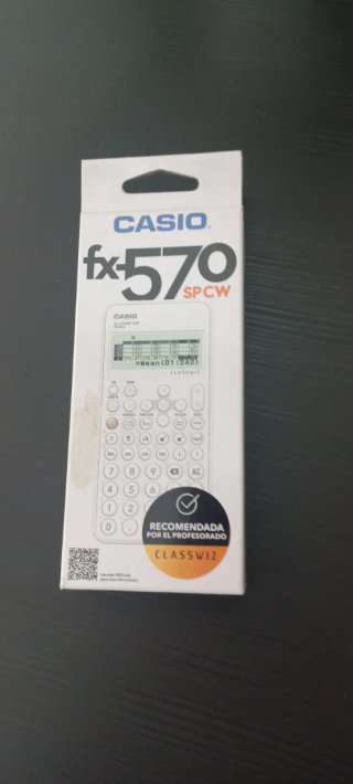Calculadora Casio fx-570 SP CW nueva sin uso
