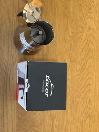 Cafetera Italiana Lacor Milan 4 Tazas