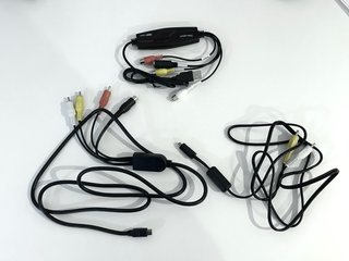 JVC GR-D420E MiniDV + cables de digitalización