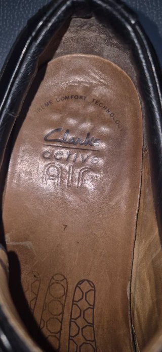 Zapatos Clarks Hombre Negro