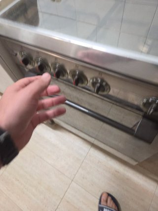 Cocina de gas Zanussi