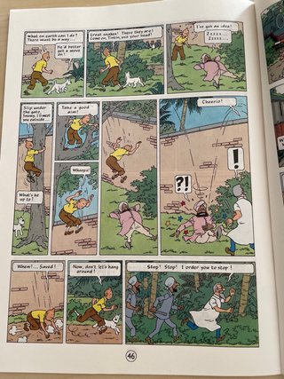 Tintin cigars of the pharaon